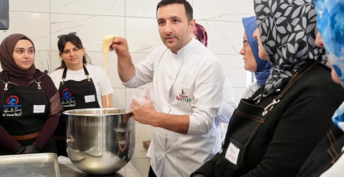 Düzce’de Kadınlara Gastronomi Eğitimi: İlk Ders Pastacılık Oldu