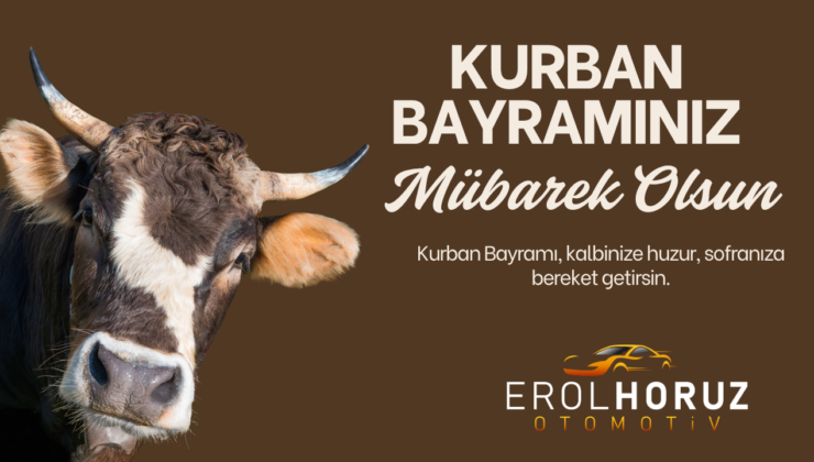 EROL HORUZ KURBAN BAYRAMI REKLAM MESAJI