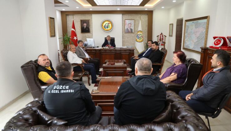 Yol-İş Yönetiminden Genel Sekreter Nuri Çelik’e Ziyaret